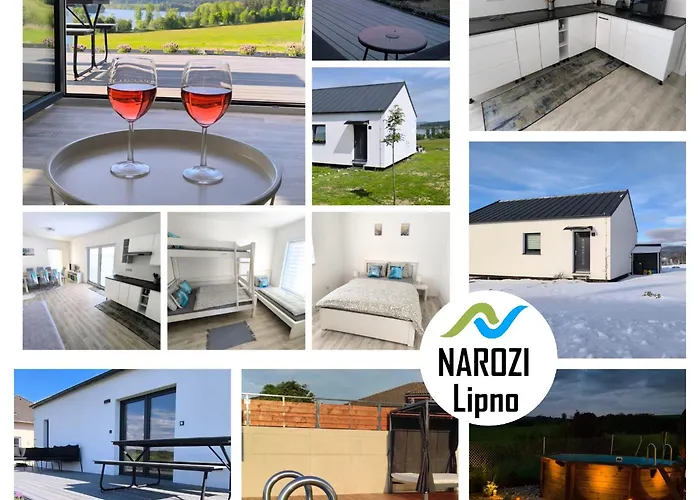Semesterbostad Narozi Prazdninovy Dum Lipno